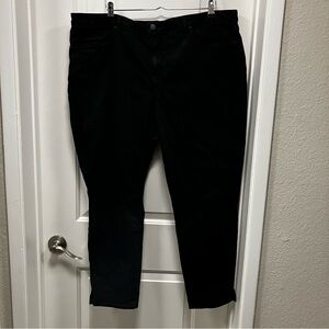 NYJD women’s Ami skinny black plus size 22W jeans